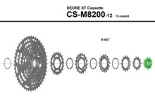 Зірка касети Shimano CS-M9200 9T - дополнительное фото 4