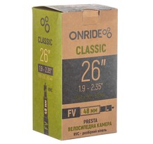 Камера 26" ONRIDE Classic 26x1.9-2.35" Presta 48 мм Box