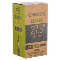 Камера 27.5" ONRIDE Classic 27.5x2.5-3.0" Presta 48 мм Box