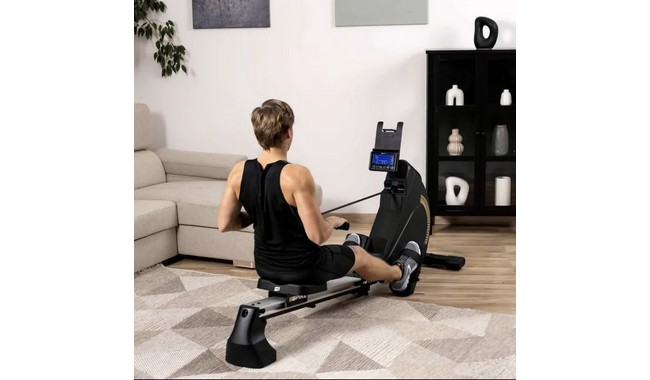 Гребной тренажер Hop-Sport HS-095R Spike Gold - дополнительное фото 1