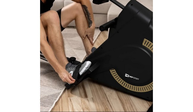 Гребной тренажер Hop-Sport HS-095R Spike Gold - дополнительное фото 4