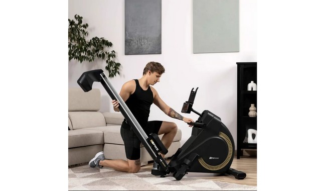 Гребной тренажер Hop-Sport HS-095R Spike Gold - дополнительное фото 5