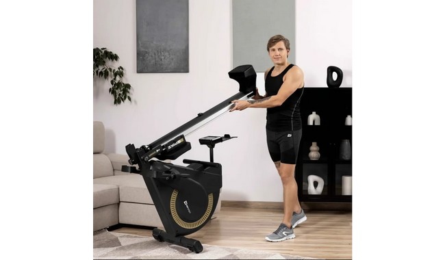 Гребной тренажер Hop-Sport HS-095R Spike Gold - дополнительное фото 6