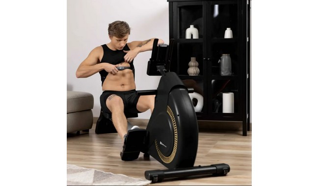 Гребной тренажер Hop-Sport HS-095R Spike Gold - дополнительное фото 7