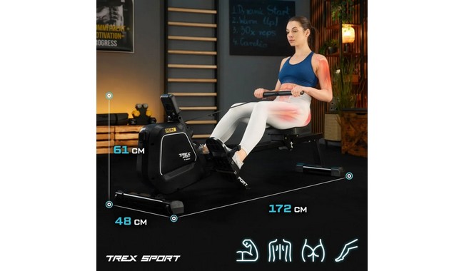 Веслувальний тренажер Trex Sport TX-580RM Rein - дополнительное фото 1