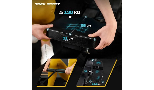 Веслувальний тренажер Trex Sport TX-580RM Rein - дополнительное фото 5