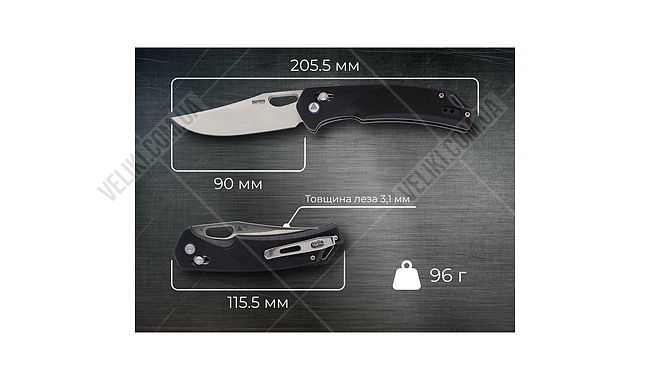 Нож Sanrenmu Retriever 9201 - дополнительное фото 6