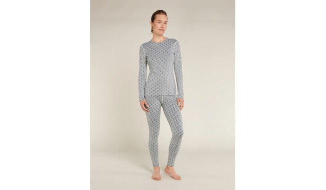 Термоштаны Icebreaker Mer 260 Vertex Leggings On-Piste Wmn - дополнительное фото 3