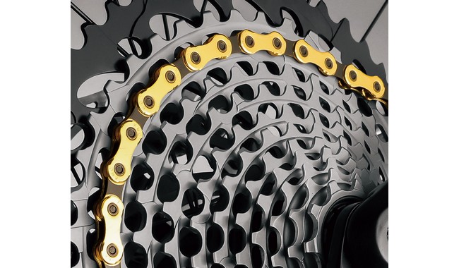 Ланцюг KMC X12 Ti-N 126 ланок - дополнительное фото 4