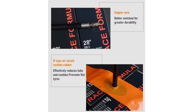 Камера 28" ThinkRider 700x18-32C Presta 85 мм - дополнительное фото 5