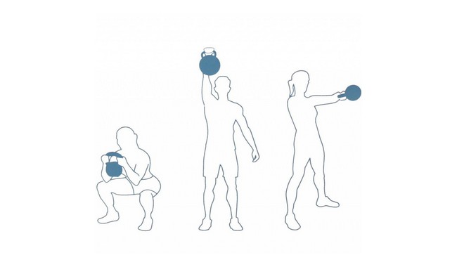 Гиря Umbro Kettlebell 2кг - дополнительное фото 2