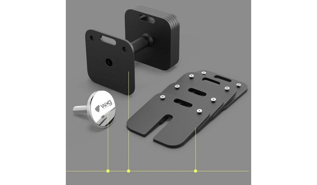 Гантель модульная WCG 16 кг - дополнительное фото 1