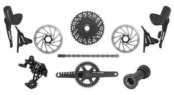 Групсет SRAM Apex 1 GXP 42T / 172.5 мм / 11-42T