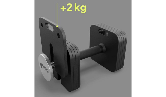 Гантель модульная WCG 24 кг - дополнительное фото 4