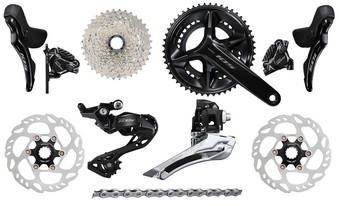 Групсет Shimano 105 R7120 34-50T / 172.5 мм / 11-36T