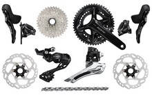 Групсет Shimano 105 R7120 34-50T / 172.5 мм / 11-36T - фото 1