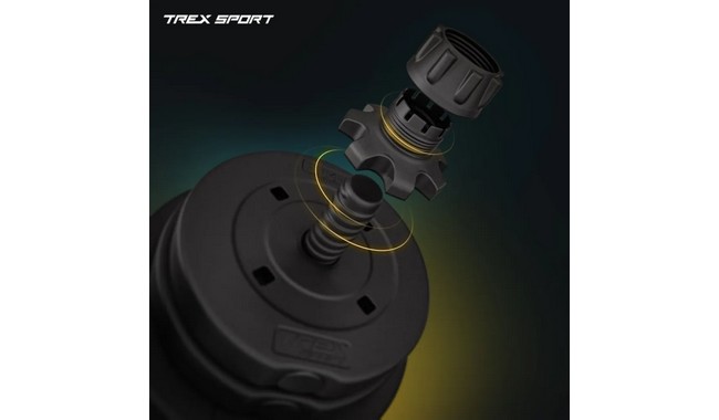 Гантели Trex Sport TX-020SK 2х20 кг - дополнительное фото 7