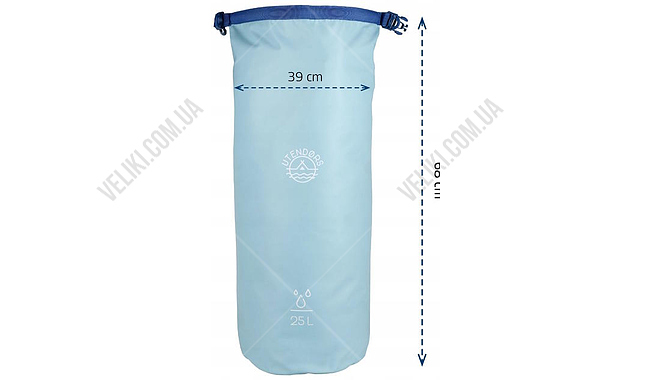 Гермомешок Utendors UT2WDB19 25 л - дополнительное фото 1