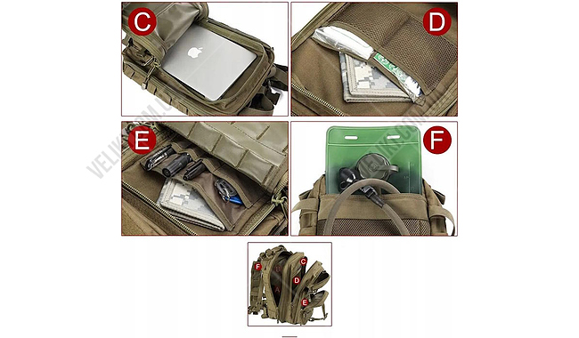 Рюкзак M-TAC Assault 40 л - дополнительное фото 9