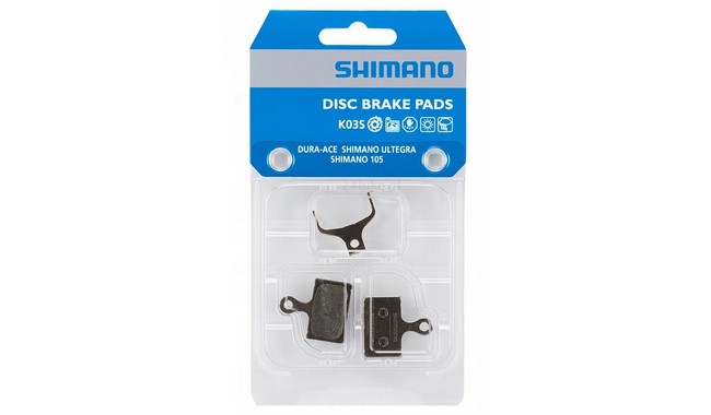 Гальмівні колодки Shimano K03S-RX - дополнительное фото 1