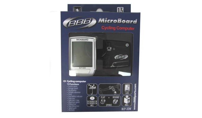 Велокомп'ютер BBB MicroBoard BCP-32W - дополнительное фото 2