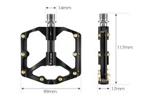 Педали West Biking Ultralight 3 Bearing - дополнительное фото 2