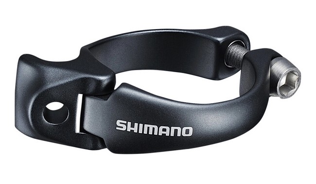 Хомут переднего переключателя Shimano SM-AD91-MS - фото 1