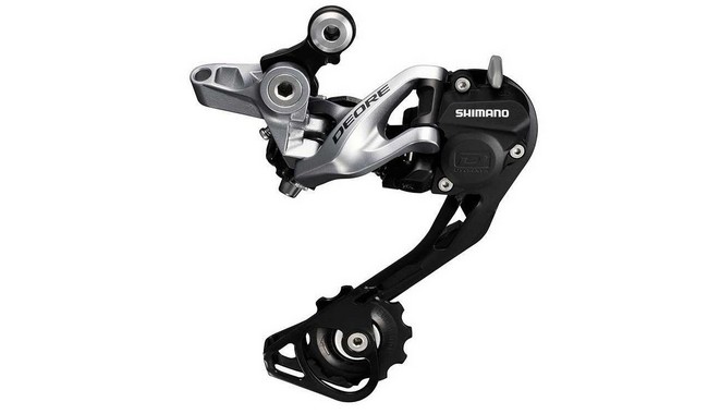 Задній перемикач Shimano Deore RD-M615-SGS - фото 1