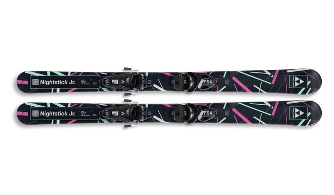 Лижі гірські Fischer Nightstick JR (91-121) + FS 4 CA JRS - фото 1