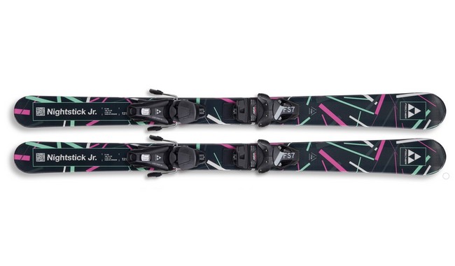 Лижі гірські Fischer Nightstick JR (131-151) + FS 7 CA JRS - фото 1