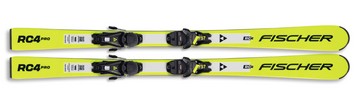 Лыжи горные Fischer RC4 Pro JRS + FS 7 CA JRS