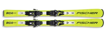 Лыжи горные Fischer RC4 Race JR (100-120) + FS 4 CA JRS