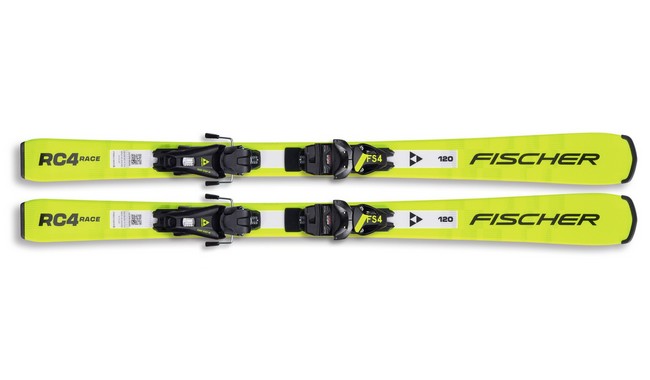 Лижі гірські Fischer RC4 Race JR (100-120) + FS 4 CA JRS - фото 1