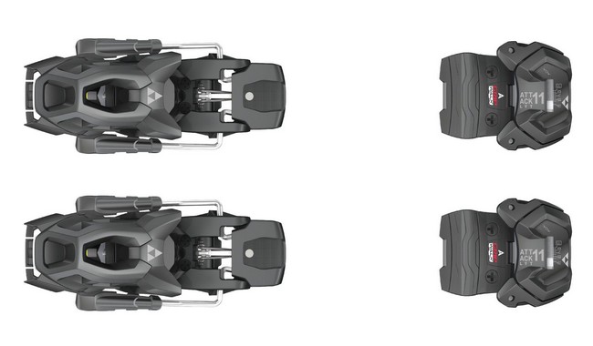 Крепления для горных лыж Fischer Attack 11 LYT GW W/O Brake Solid - фото 1