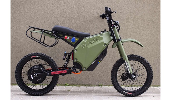 Электробайк ELEEK Atom Military - дополнительное фото 3
