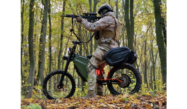 Электробайк ELEEK Atom Military - дополнительное фото 10