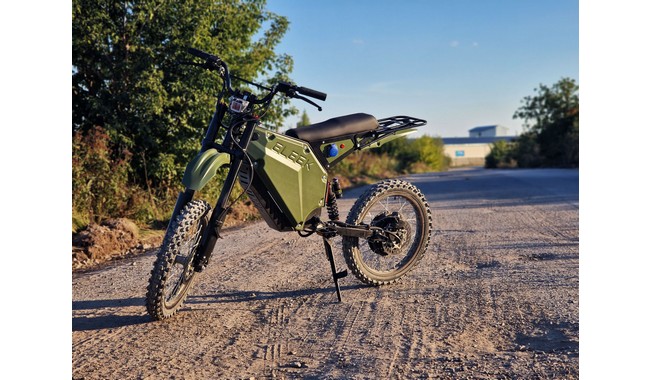 Электробайк ELEEK Atom Military - дополнительное фото 11
