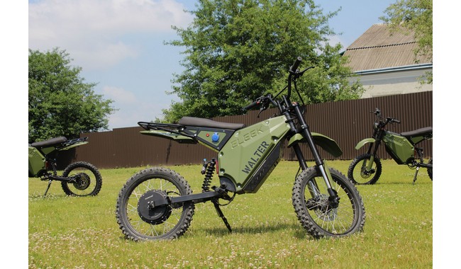 Электробайк ELEEK Atom Military - дополнительное фото 12