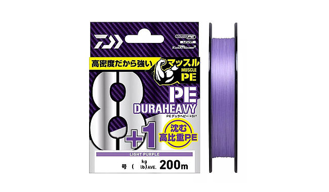 Шнур Daiwa PE Dura Heavy 8+1+SI2 200 м 0,165 мм 7 кг - фото 1