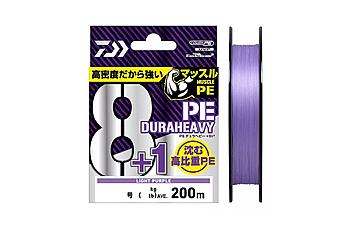 Шнур Daiwa PE Dura Heavy 8+1+SI2 200 м 0,205 мм 11 кг