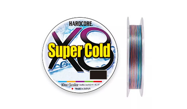 Шнур Duel Hardcore Super Cold X8 300 м 0,34 мм 27 кг - фото 1