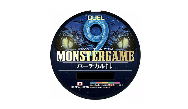 Шнур Duel Monster Game 9 200 м 0,21 мм 14 кг - фото 1
