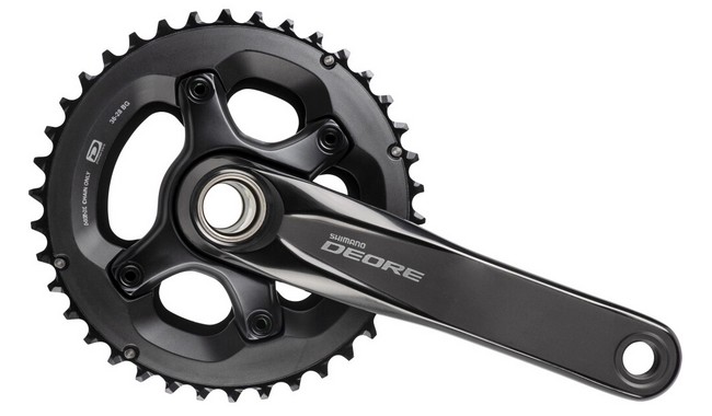 Система шатунів Shimano Deore FC-M6000-2 28-38T 175 мм - фото 1