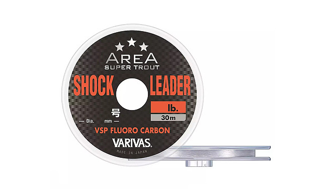 Флюорокарбон Varivas Super Trout Area Shock Leader VSP 30 м 0,165 мм 2,2 кг - фото 1