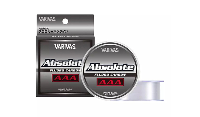 Флюорокарбон Varivas Absolute AAA Fluorocarbon 80 м 0,148 мм 1,36 кг - фото 1