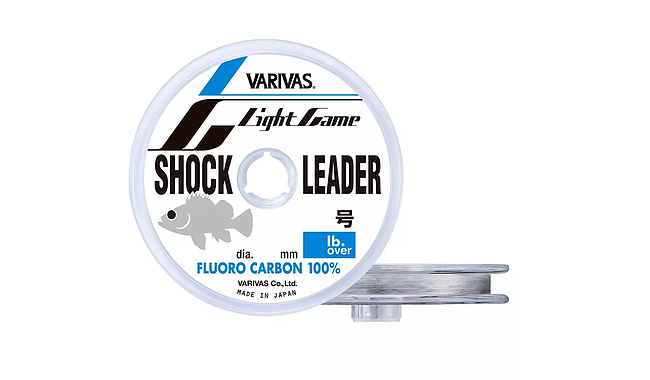 Флюорокарбон Varivas Light Game Shock Leader Fluoro 30 м 0,235 мм 3,6 кг - фото 1