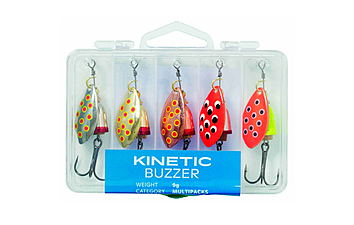 Набор Блесен Kinetic Buzzer 6 г 5 шт