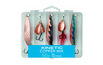 Набор Блесен Kinetic Copper Mix 5 шт