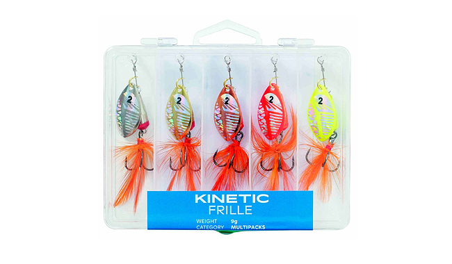 Набор Блесен Kinetic Frille 9 г 5 шт - фото 1