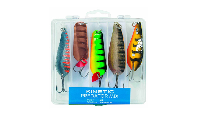 Набір Блесен Kinetic Predator Mix 5 шт - фото 1